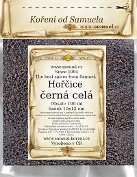Hořčice černá celá