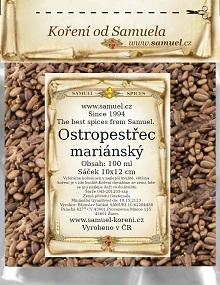 Ostropestřec plod celý