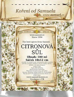 CITRONOVÁ SŮL