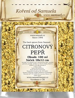 Citronový pepř