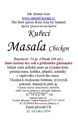 Masala Chicken