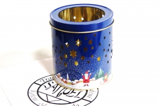 Vánoční dóza na svíčku 